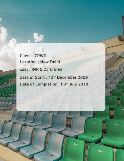 Seating Arrangement for CWG Games 2010