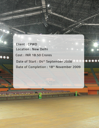 Warm-up Hall for Gymnastics at I.G. Stadium