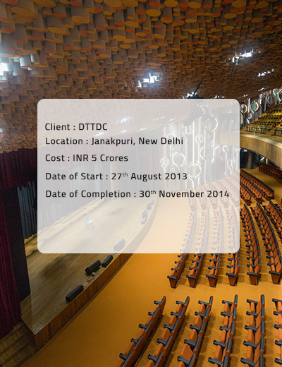 Interior Work at Dilli Haat Janakpuri