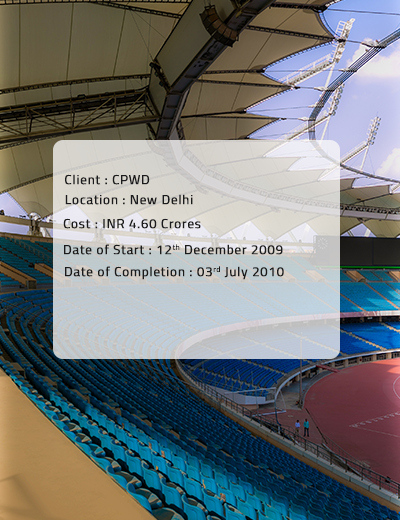 Seating Arrangement For CWG 2010