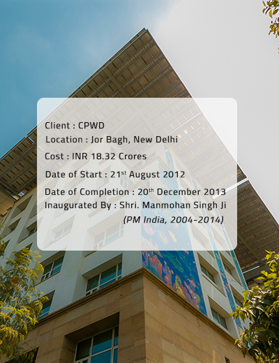 Indira Paryavaran Bhawan for Ministry