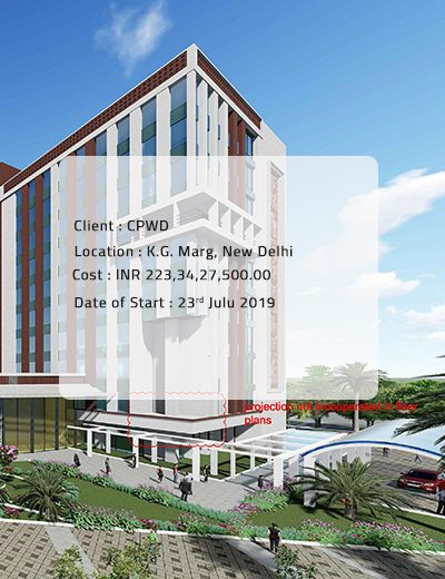 Construction of Grameen Vikas Bhawan